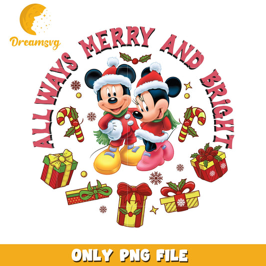 All ways merry and bright png, disney winter joy png, holiday happiness png
