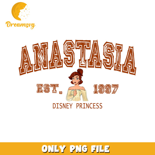 Anastasia Disney Princess PNG File for Personal Use