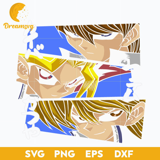 Anime-Character svg, Duelists svg , file for cricut ,Anime svg, png, eps, dxf digital download