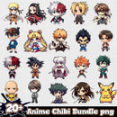 Cute Anime Chibi png bundle