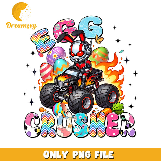 Ant-Man Easter Egg Crusher Monster Truck PNG