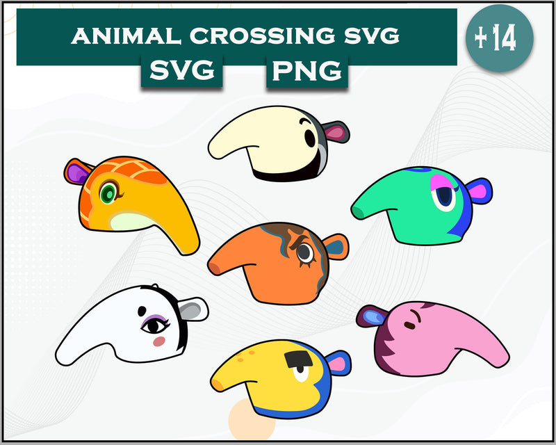 14+ Anteater Svg, Animal Crossing Svg Bundle, Animal Crossing Svg, Cartoon svg, png, dxf, eps digital file