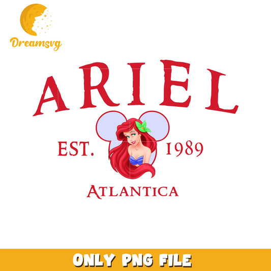 Ariel Disney PNG 1989 Atlantica