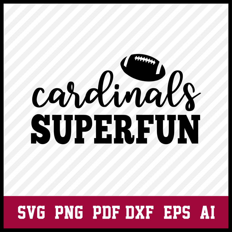 Arizona Cardinals Svg, Cardinals Svg, Cardinals super fun svg, Arizona Cardinals Logo, Cardinals Clipart, Football SVG bundle, Svg File for cricut, Nfl Svg