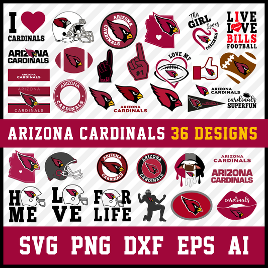 Arizona Cardinals SVG Logo - Arizona Cardinals PNG Logo - Arizona Cardinals Cricut SVG