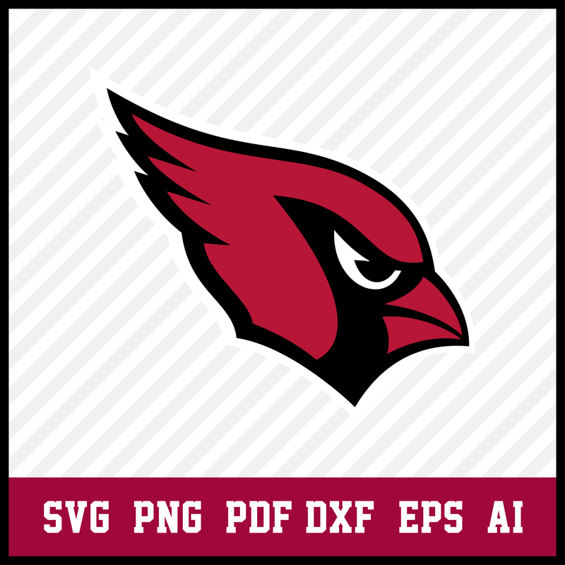 Arizona Cardinals Eagle Logo Svg, Arizona Cardinals Svg-Png Files, Arizona Cardinals Svg Files For Cricut, Arizona Cardinals Cut File, NFL Svg