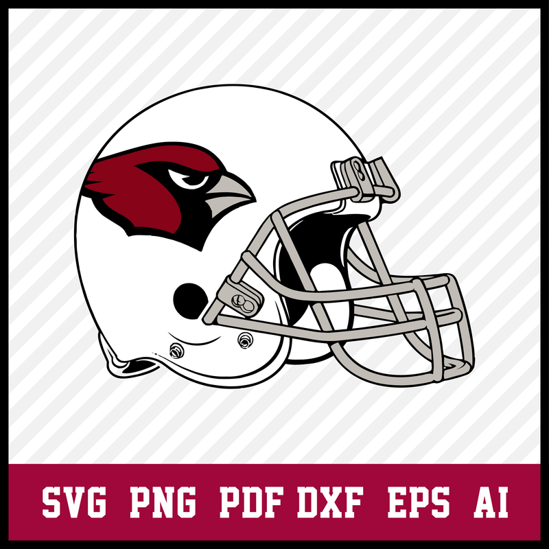 Arizona Cardinals Helmet Logo svg, Arizona Cardinals Svg-Png Files, Arizona Cardinals Svg Files For Cricut, Arizona Cardinals Cut File, NFL Svg