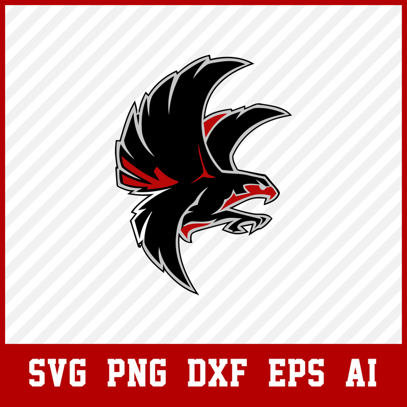 Atlanta Falcons Logo svg, Atlanta Falcons cut file, Atlanta Falcons vector, Atlanta Falcons clipart, Atlanta Falcons png, Falcons NFL logo