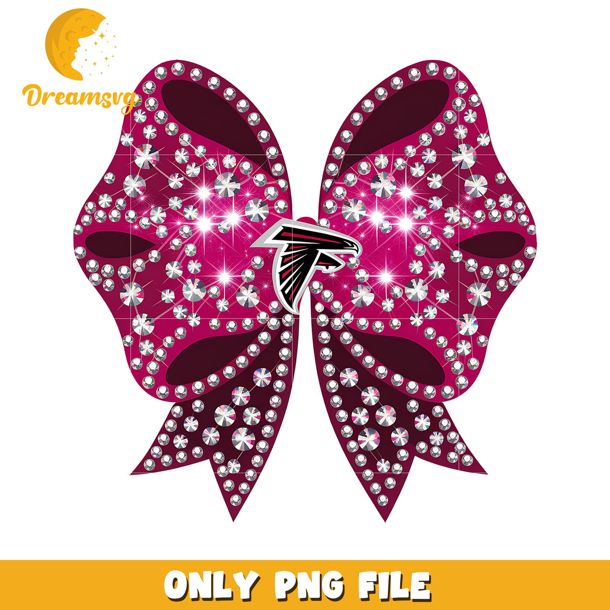 Atlanta falcons png, nfl standings png, nfl bow tie falcons png