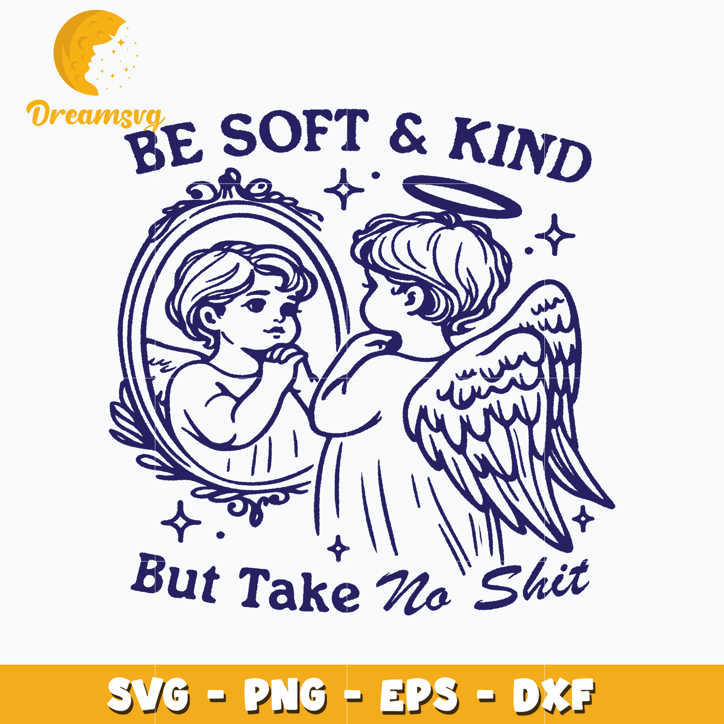 Be Soft and Kind But Take No Shit svg