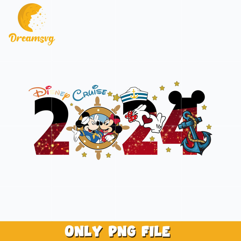 Mickey disney friends cruise 2024 png