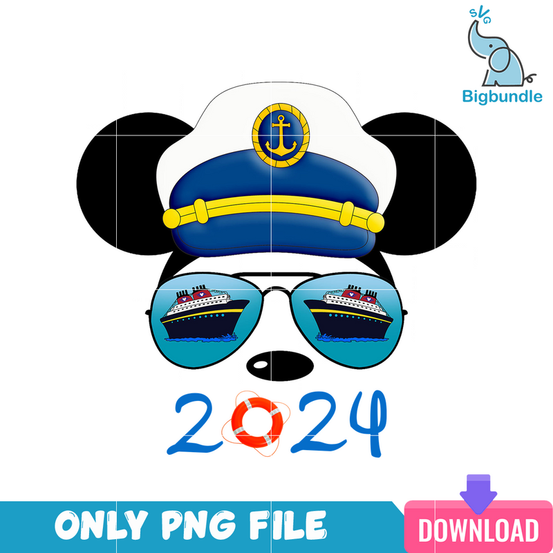 Mickey Disney Cruise Glasses PNG