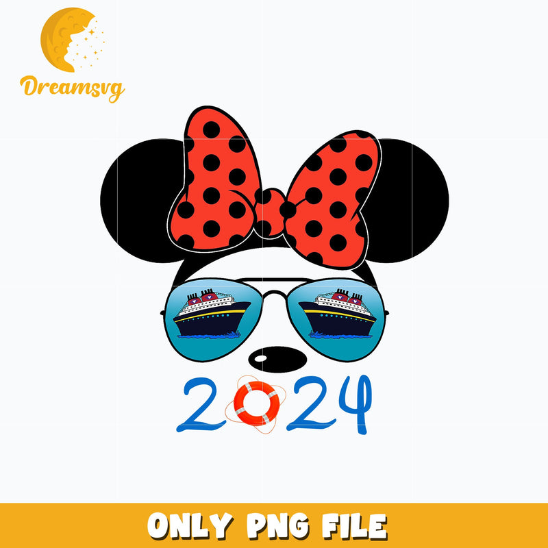 Minnie mouse disney cruise 2024 png