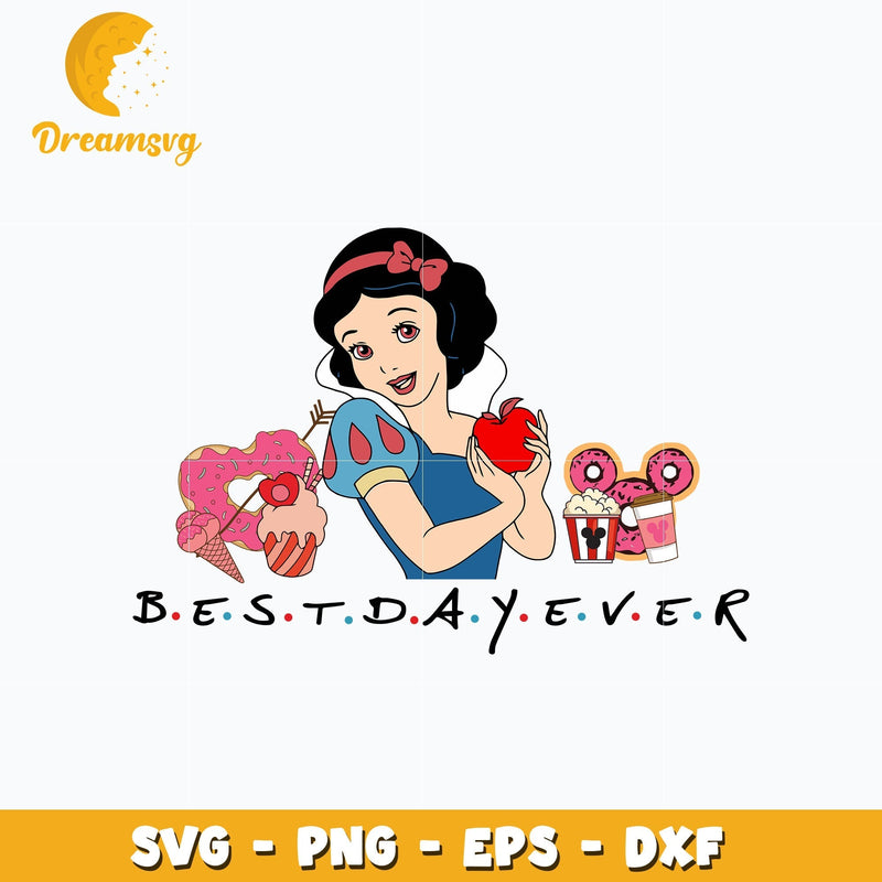 Princess Snow White best day ever svg