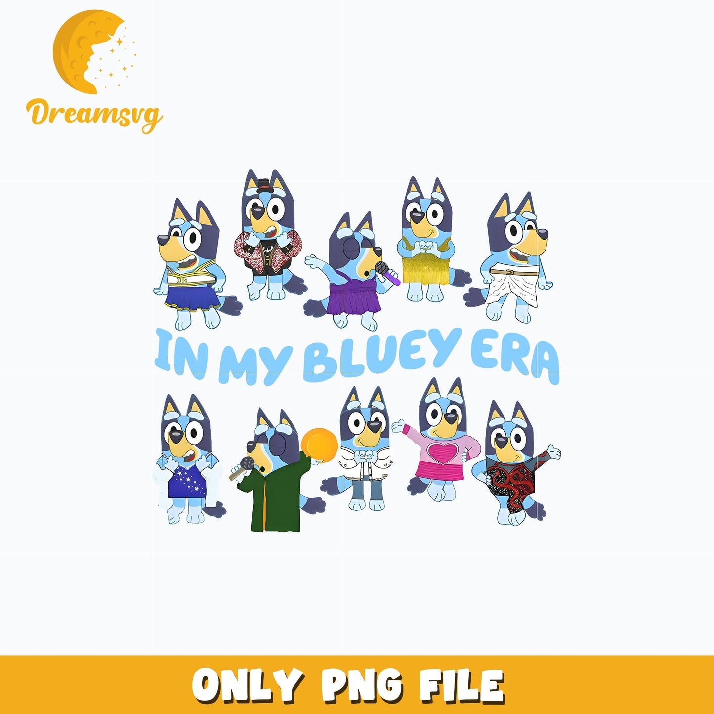 Bluey In my bluey era png