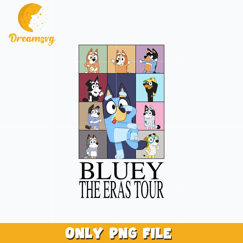 Bluey friends the ears tour png