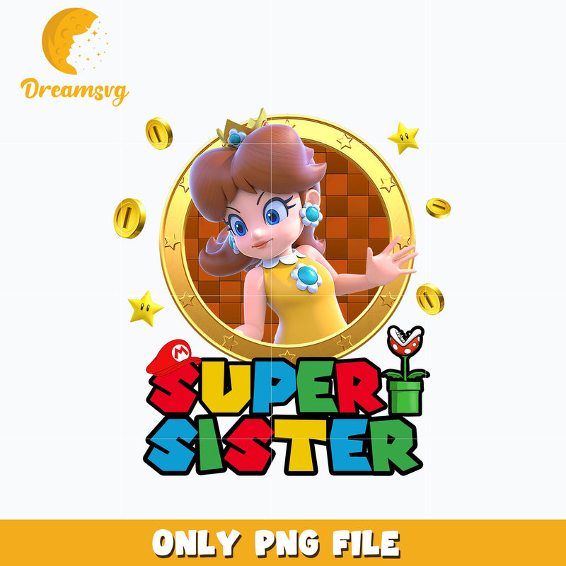 Mario bros super sister png