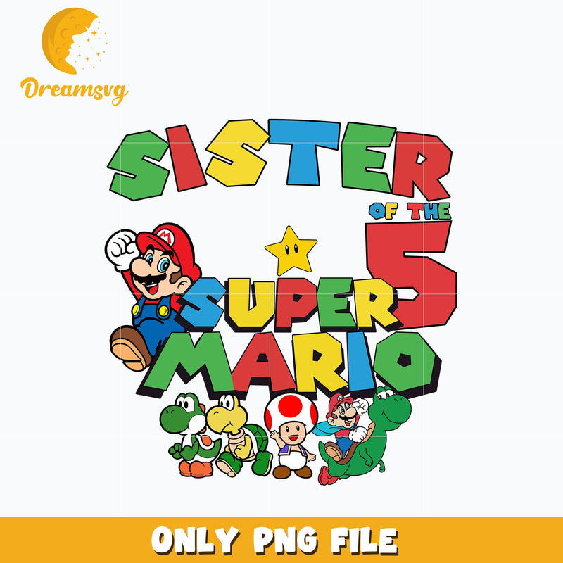Sister of the super mario png