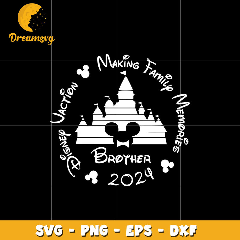 Mickey brother disney vacation 2024 svg