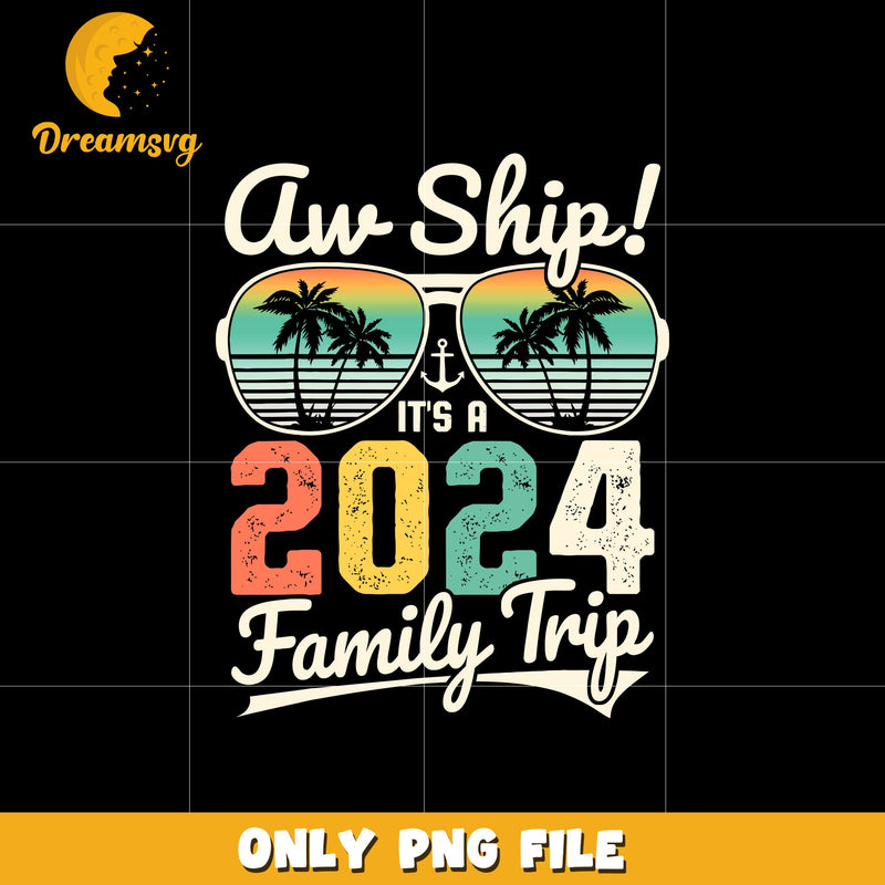 Mickey mouse it's a family trip 2024 png