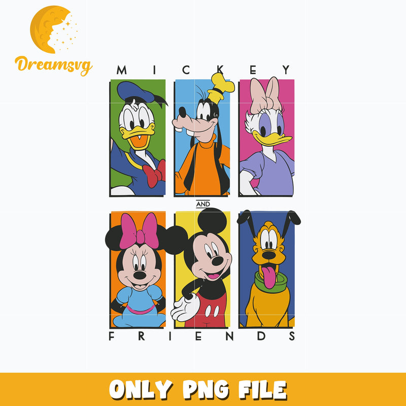 Disney mickey mouse and friends png