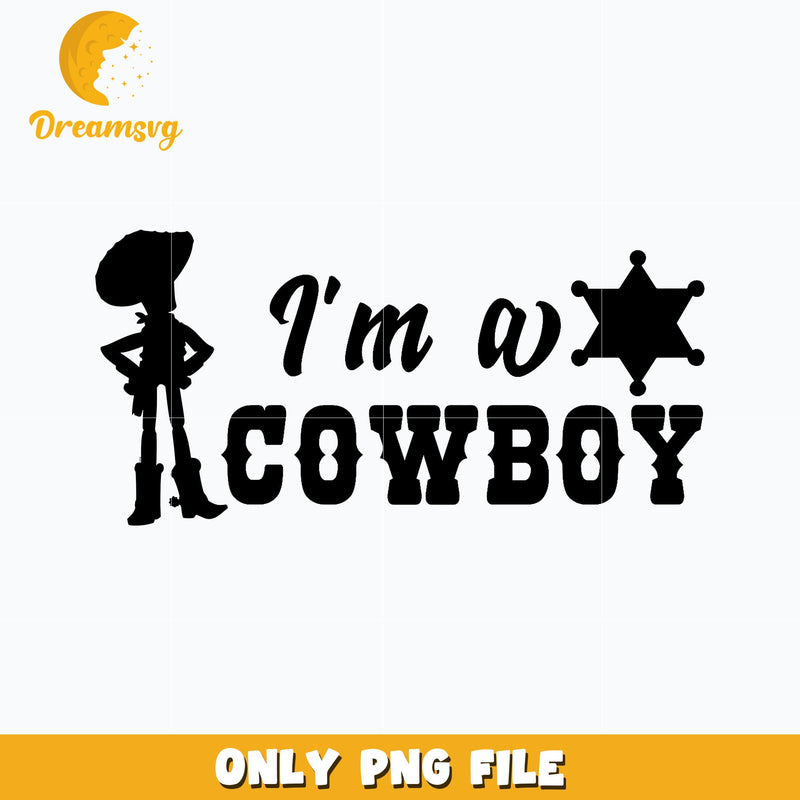 Woody I'm cowboy png