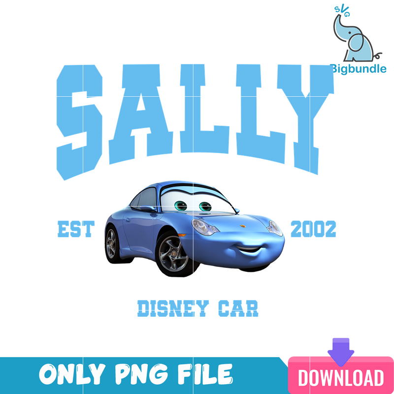 Disney Cars Sally Est 1985 PNG