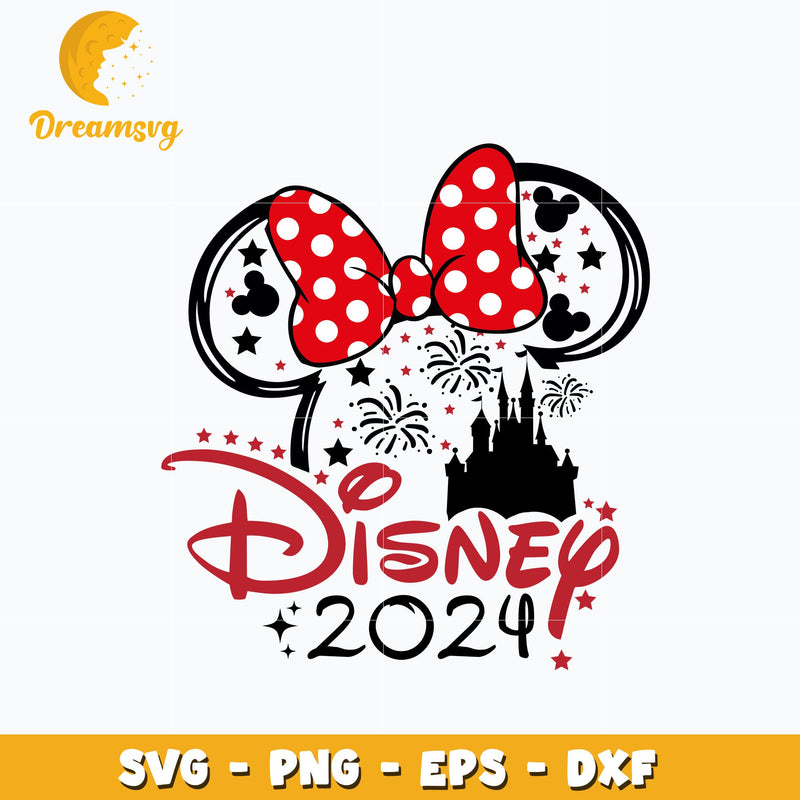 Minnie mouse disney 2024 svg