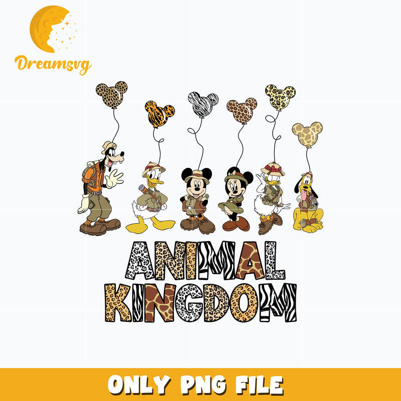 Mickey friends animal kingdom png