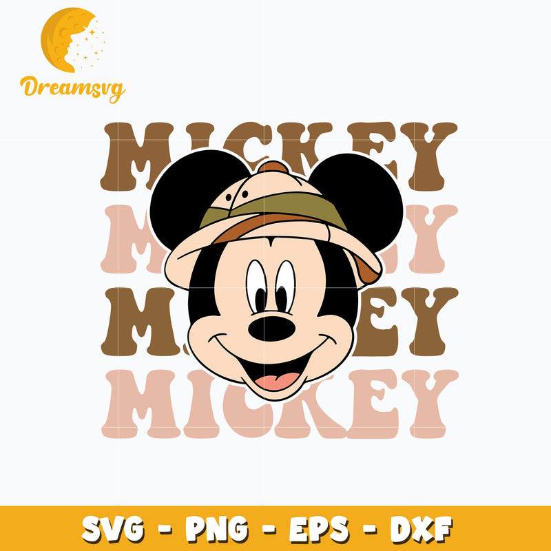 Mickey mouse wild svg