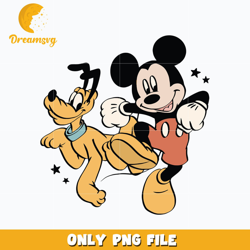 Mickey mouse and pluto png