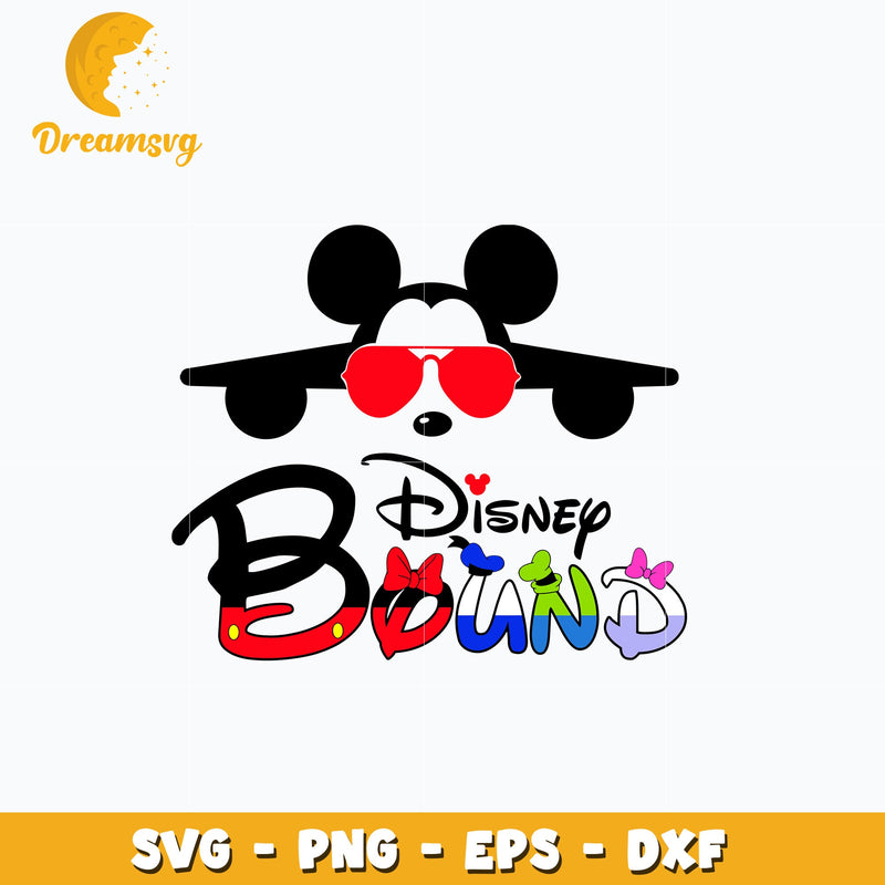 Mickey disney bound svg