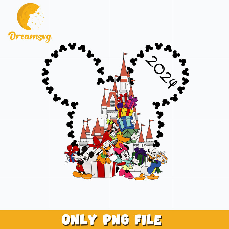Mickey mouse castle 2024 png