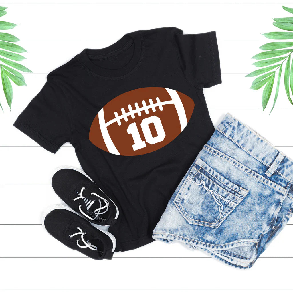 Football Numbers SVG Bundle, Cliparts for Cricut / Silhouette