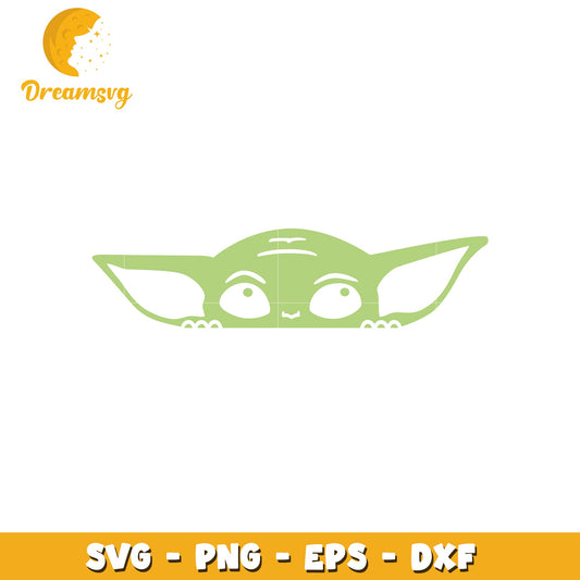 Baby Yoda SVG Cut File Bundle