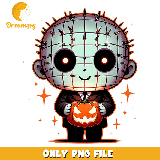 Baby pinhead png, halloween pumpkin png, halloween cookies png