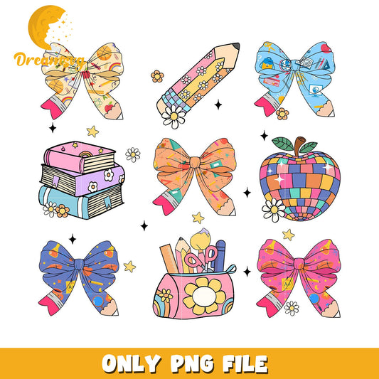 Back to School PNG Clipart Set