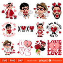 Bad Bunny Valentine’s Day Svg, Bad Bunny Valentine Day Png, Valentine’s Day Svg, Baby Benito Svg