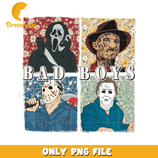 Bad Boys Horror Characters Halloween png