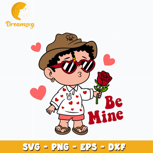 Be Mine Benito Baby Svg