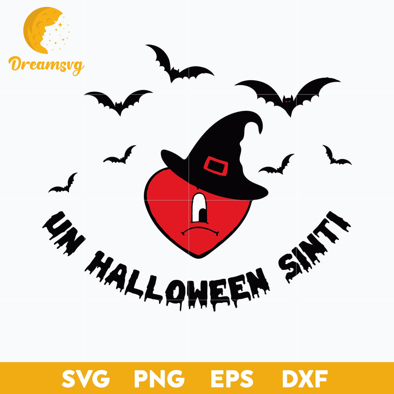 Bad Bunny Halloween Svg, Un Halloween sin Ti Svg, Halloween Svg, png, dxf, eps digital file