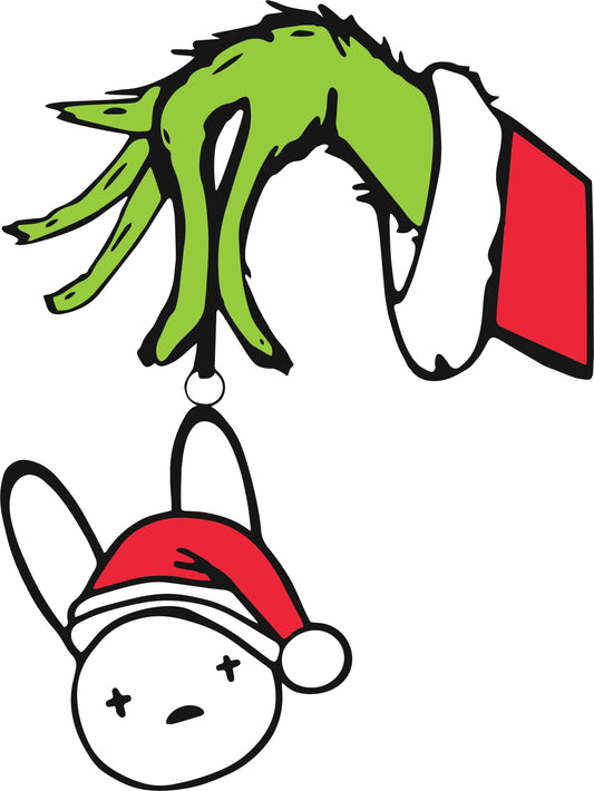 Bad bunny christmas svg, png, eps,dxf CRM27102202