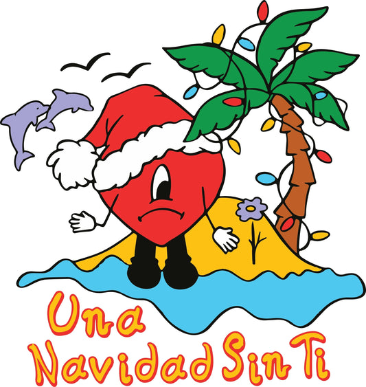 Bad bunny christmas svg, png, eps,dxf CRM27102204