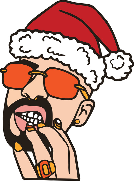 Bad bunny christmas svg, png, eps,dxf CRM27102206
