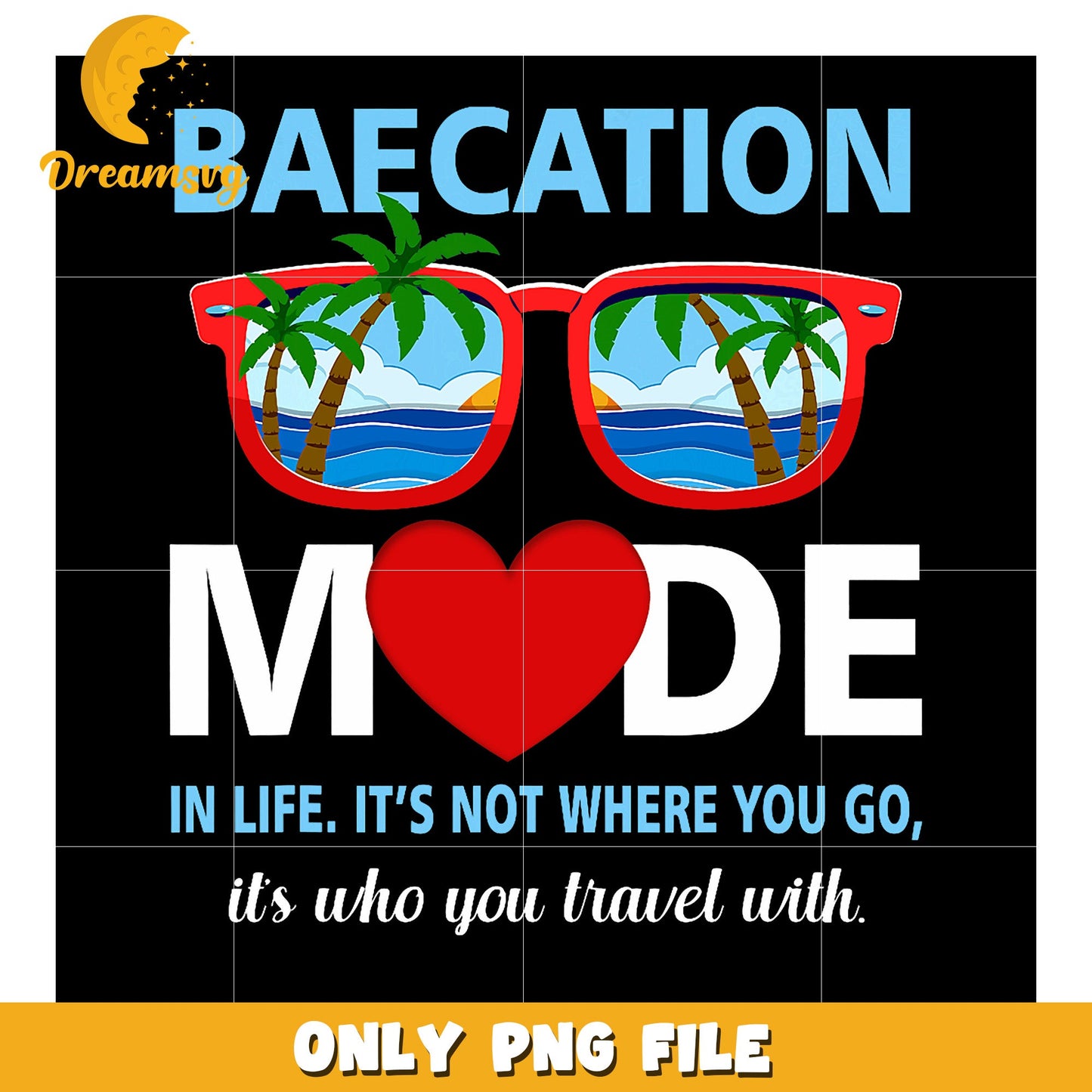 Bae Vacation Mode PNG Graphic