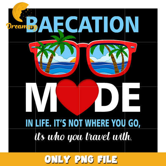 Bae Vacation Mode PNG Graphic