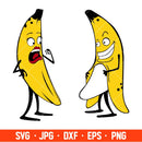 Bananas Couple Svg, Valentine’s Day Svg, Couple Matching Svg, Love Svg, Cricut, Silhouette Vector Cut File