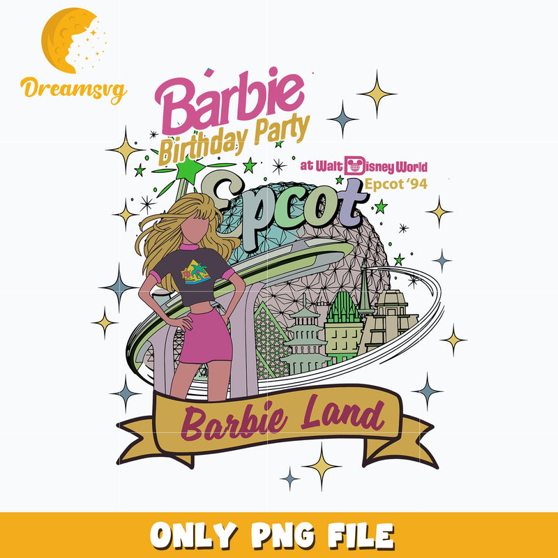 Barbie Birthday Party 1994 png, png, digital download.