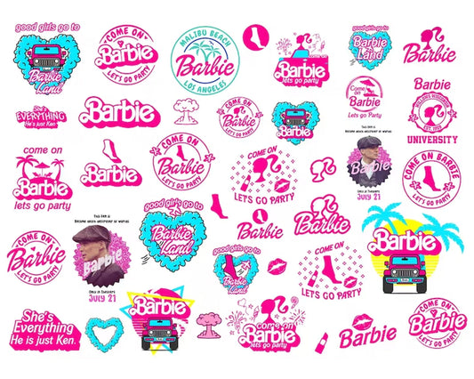 Barbi Bundle svg, Instant download