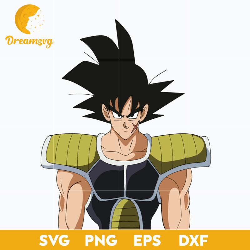 Bardock Svg, Dragon Ball Svg, Bardock Anime Svg, Dragon Ball Super Svg, file for cricut, Anime svg, png, eps, dxf digital download